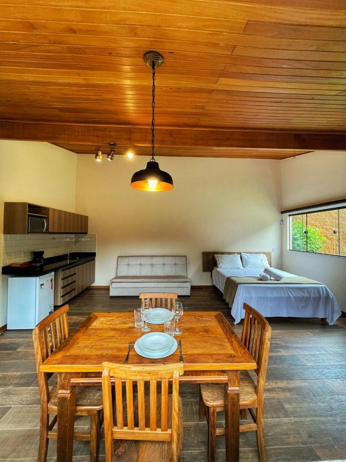Cabanas Eco Das Montanhas 多明戈斯马丁斯 外观 照片