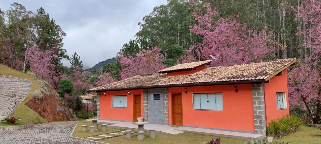 Cabanas Eco Das Montanhas 多明戈斯马丁斯 外观 照片